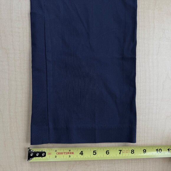 JM Collection Women's Curvy Fit Straight Tummy Control Navy Stretch Pants 14 NWT - Picture 9 of 9